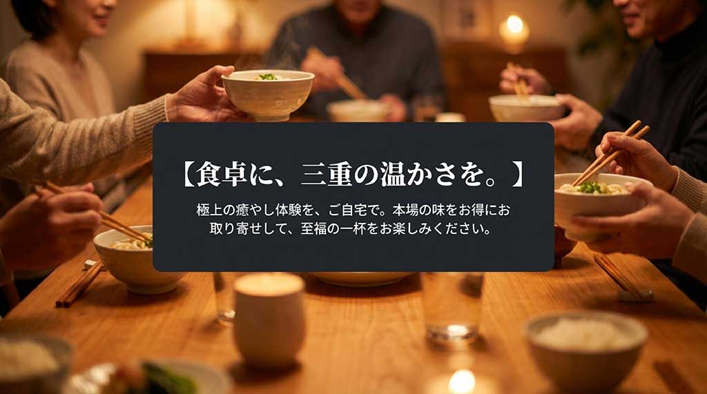 伊勢うどんのお取り寄せで自宅にいながら三重の温かさを楽しむ、極上の癒やし体験のまとめ